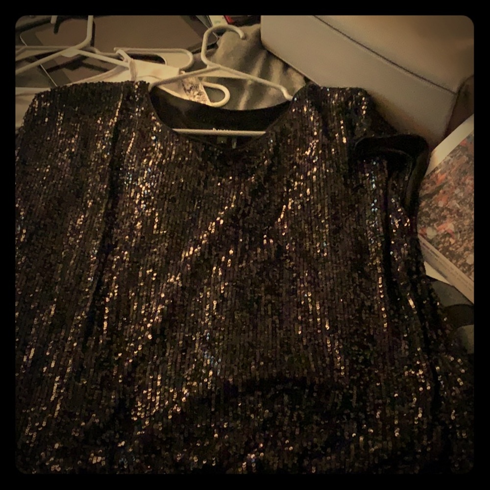Fancy sequin top